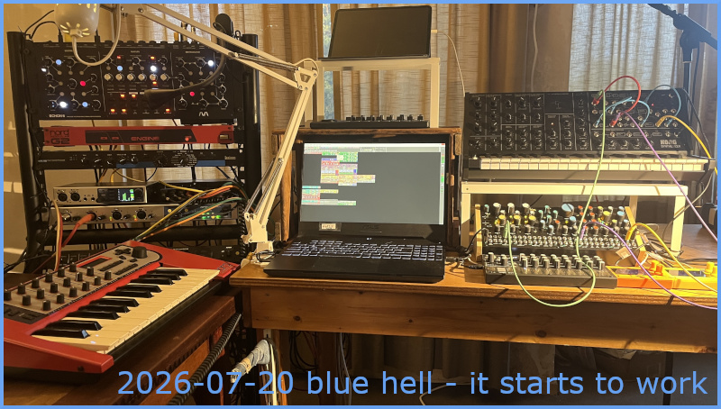 it starts to work